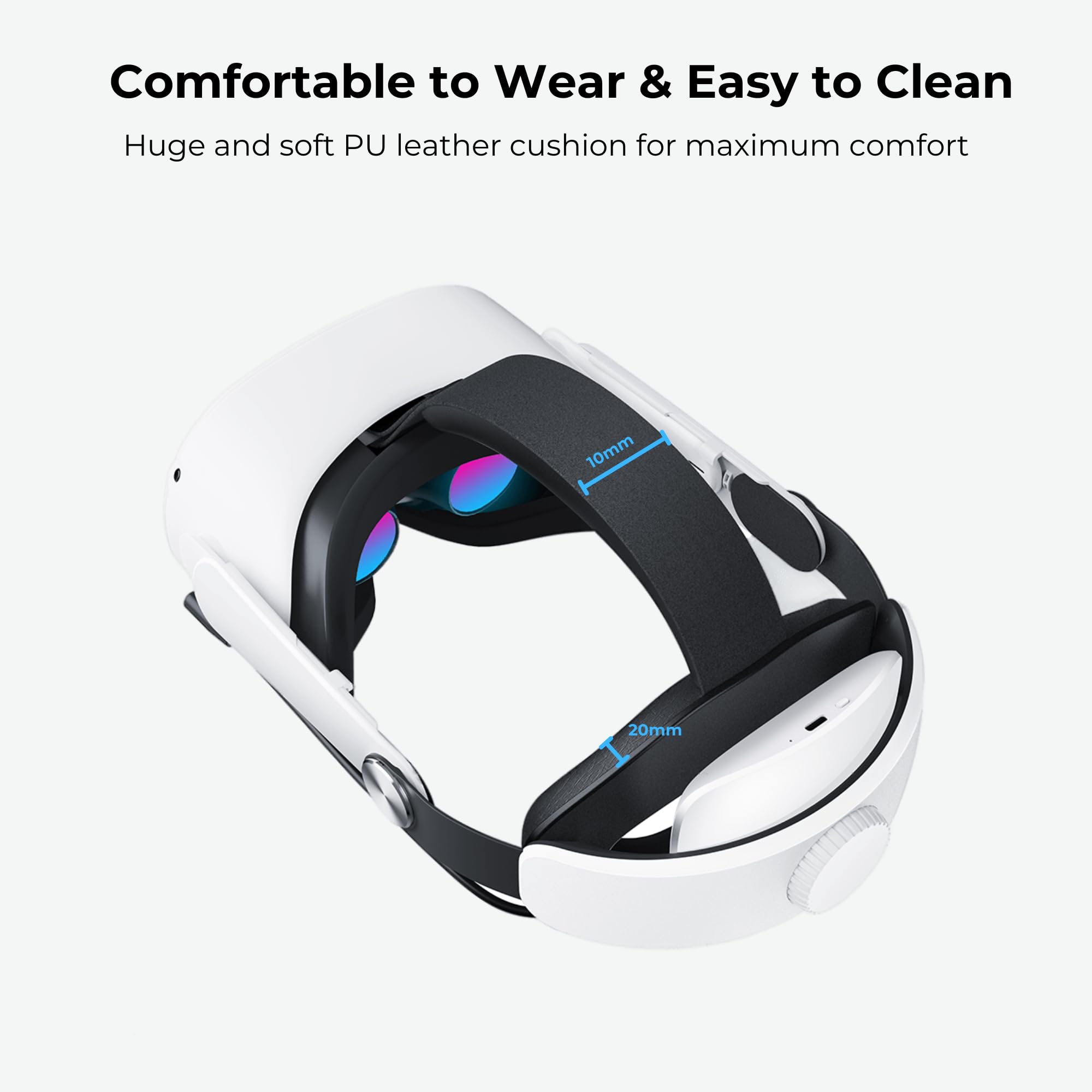 Amazon.com: Geekvr Head Strap for Quest 2 with 2 Detachable